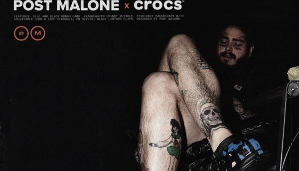 Post Malone и Crocs запускают коллаборацию